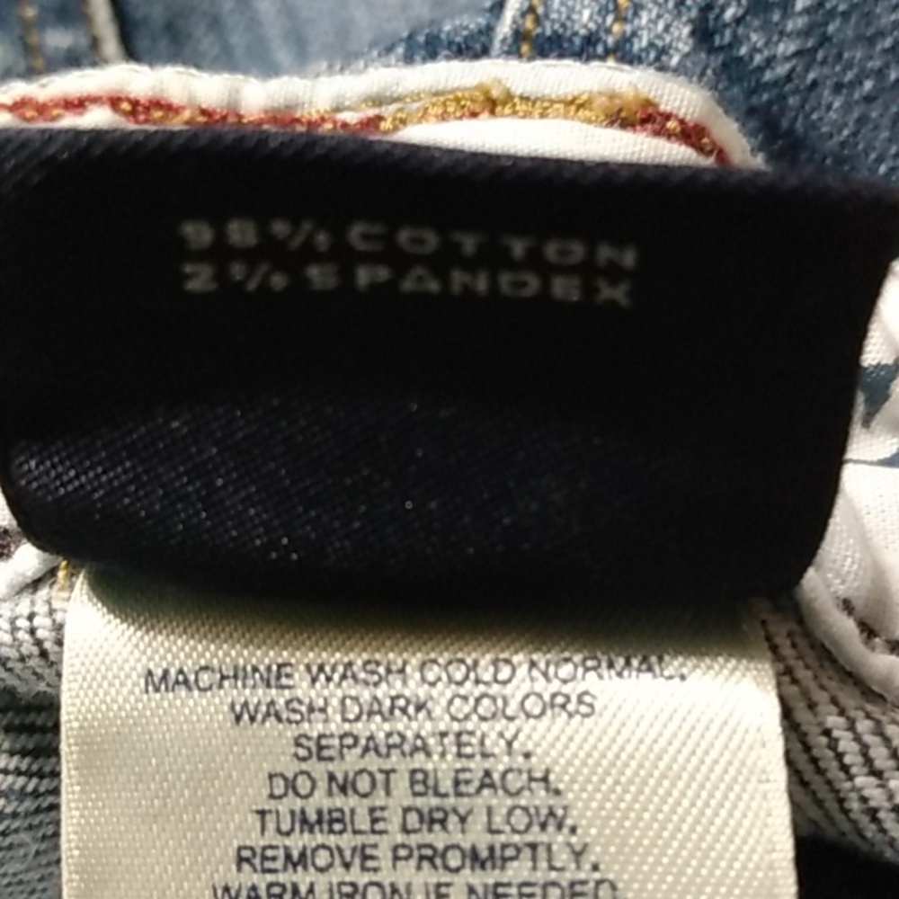 Lands End Classic Boot Five Pocket Jeans - Picture 7 of 12